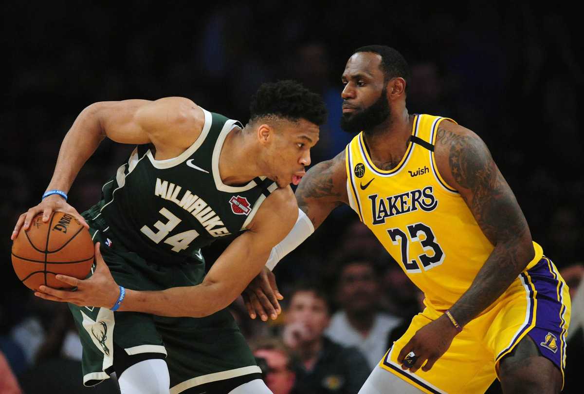 Giannis Antetokounmpo, LeBron James