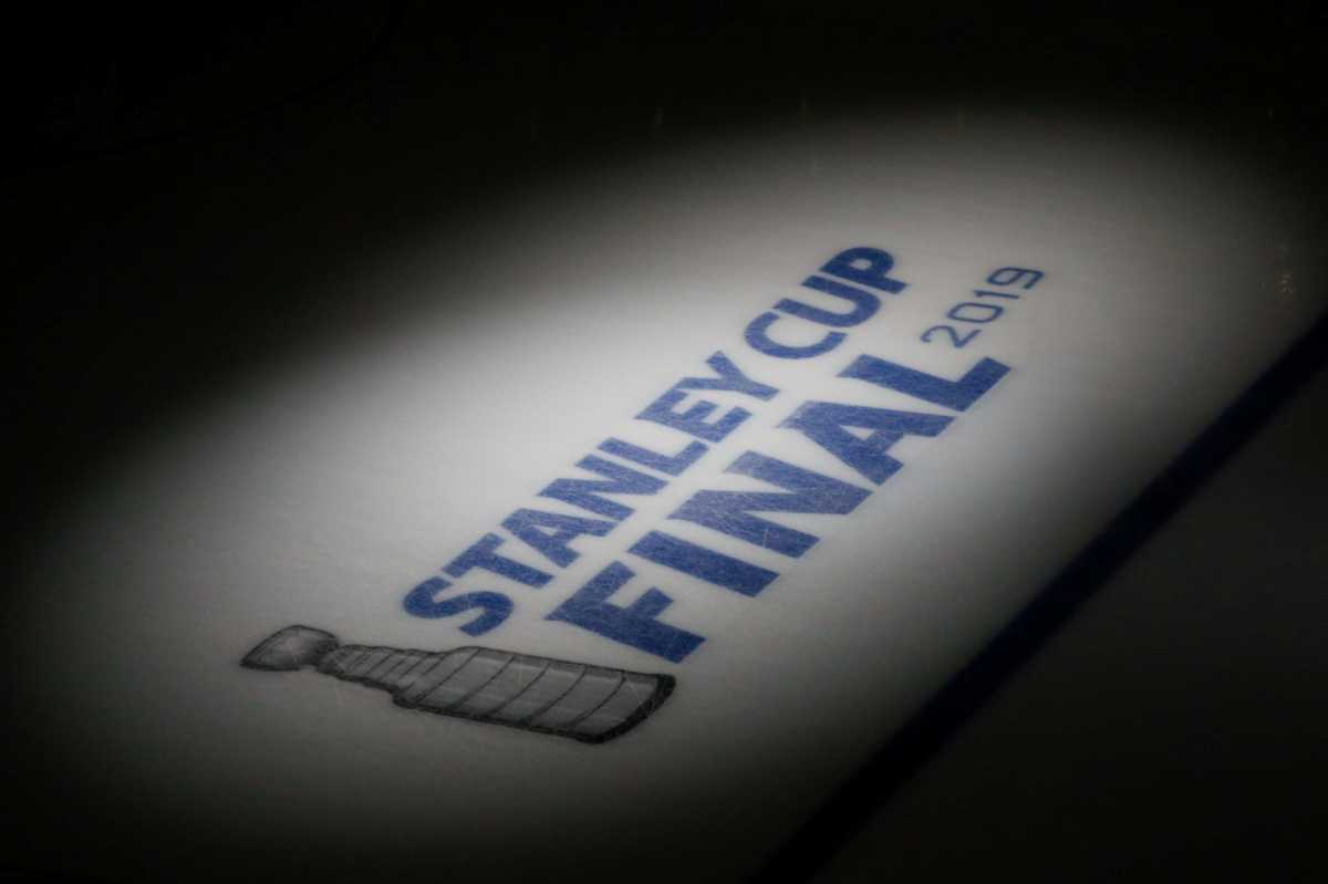 Stanley Cup ice