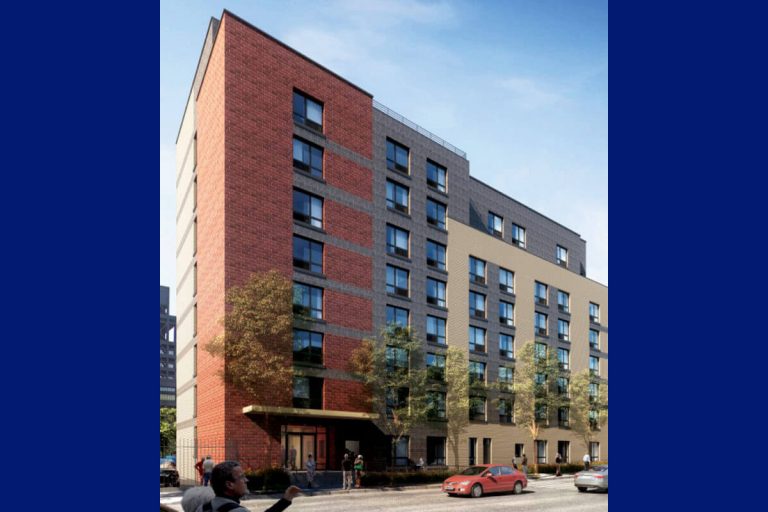 Nonprofit eyes eightstory supportive housing complex near a hospital