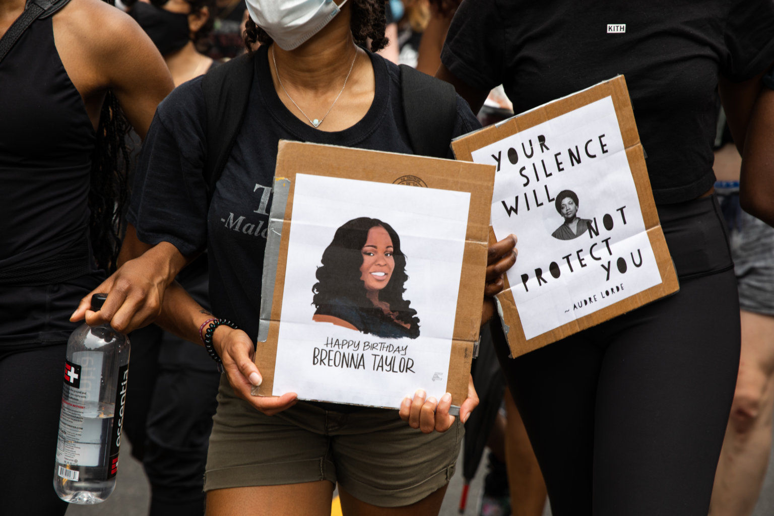 Scene from Brooklyn protests Friday include birthday vigil for Breonna Taylor, arrest of senator's aide 2