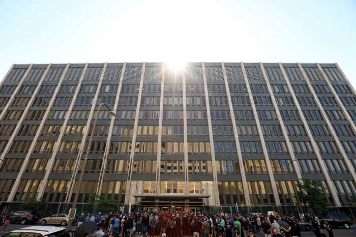 Buffalo police arraigned for felony assault, elderly protestor still critical 4