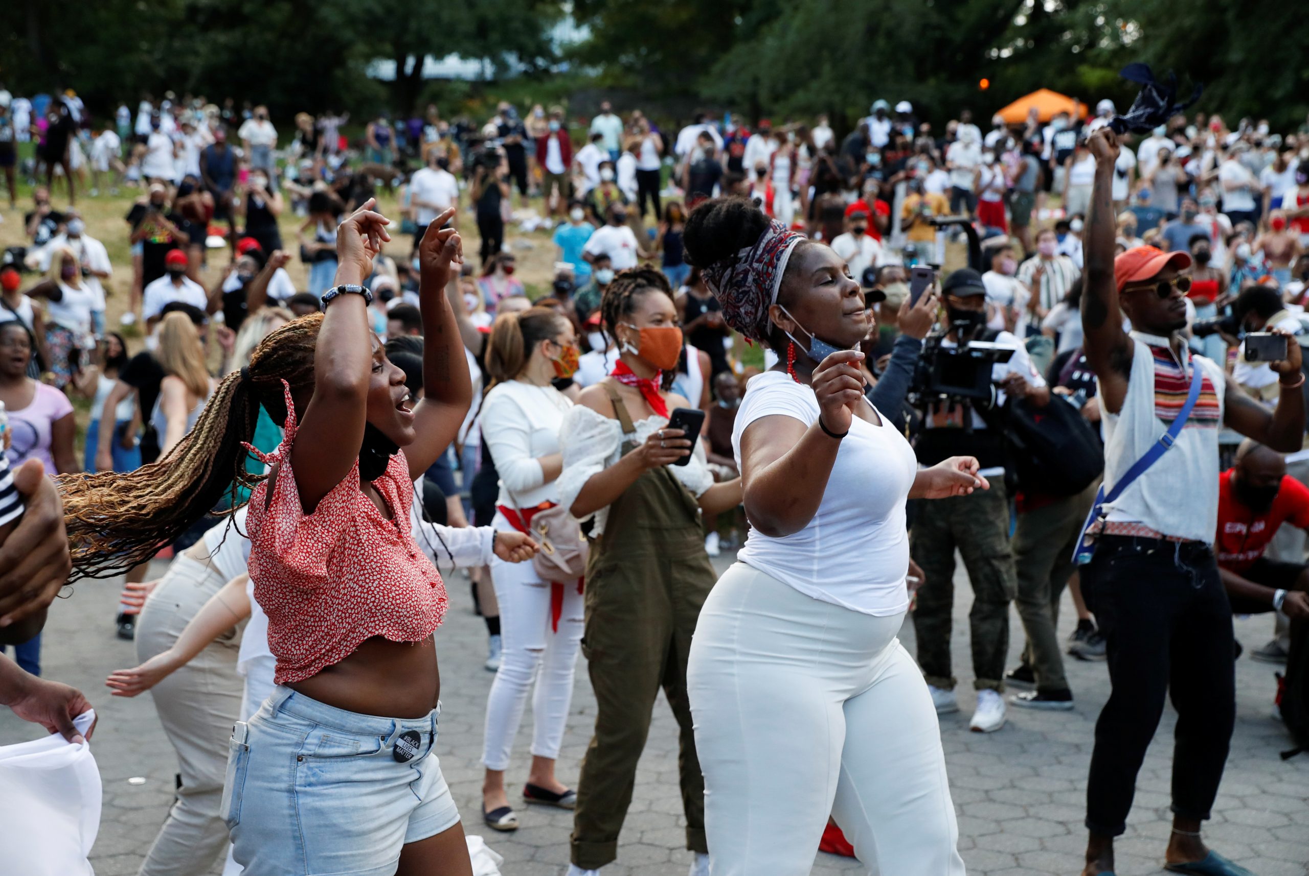 PHOTOS celebrations in NYC and America highlight call for