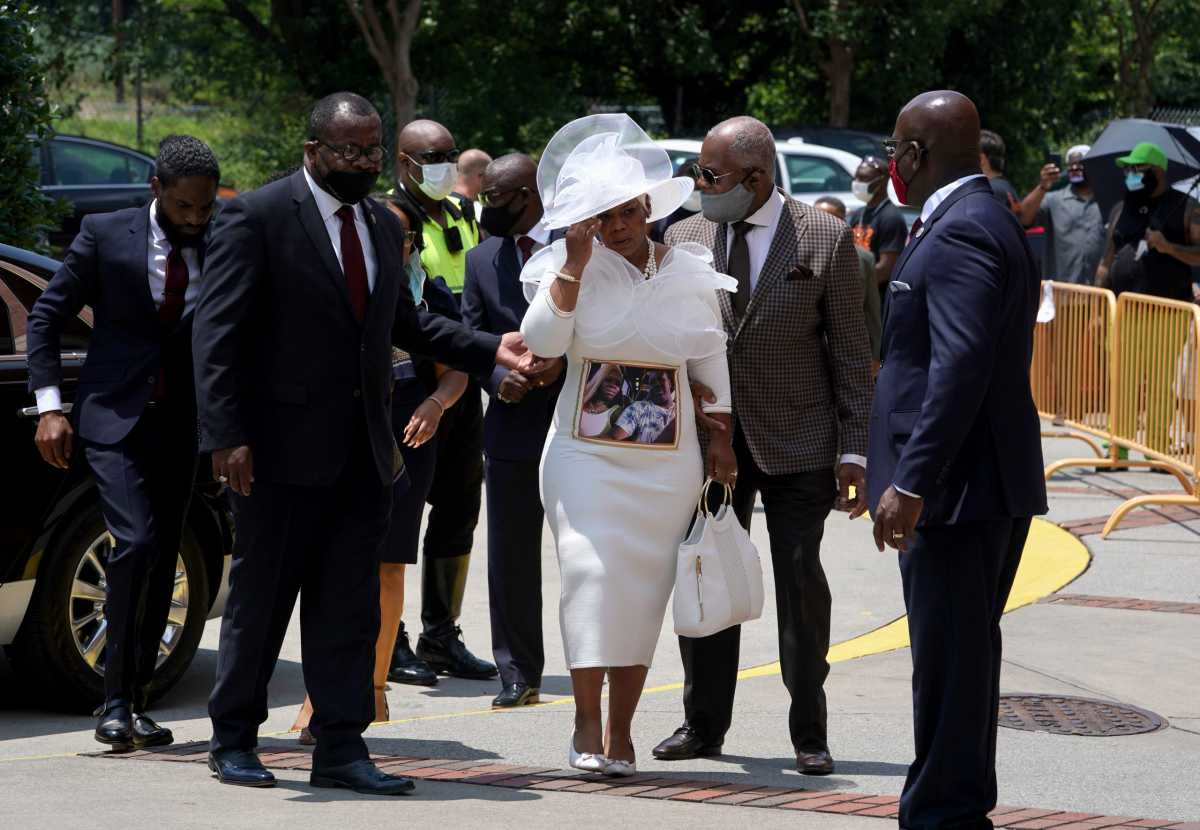 Public viewing for Rayshard Brooks in Atlanta