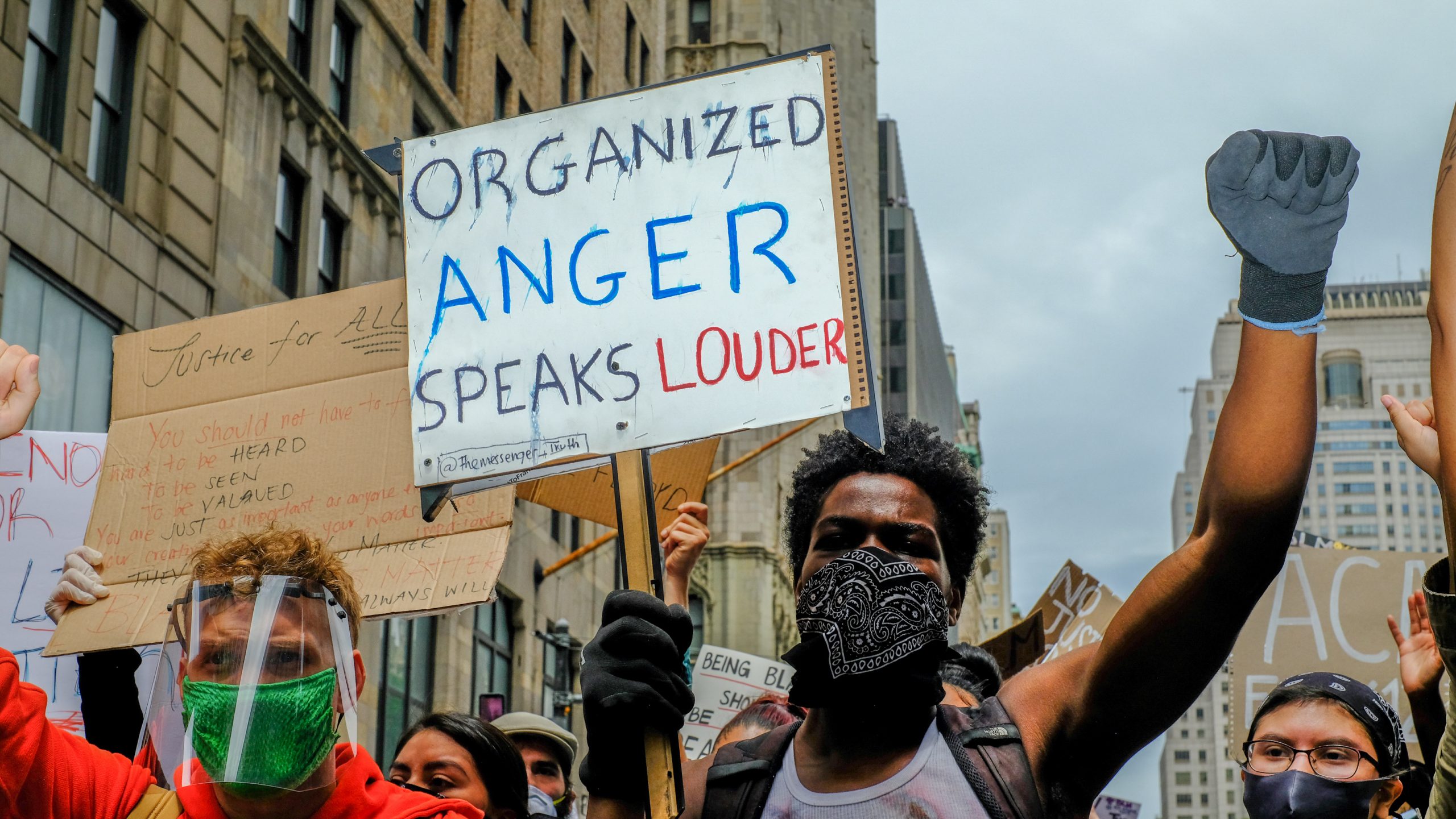 pix Protests Today Nyc sixth day of george floyd protests