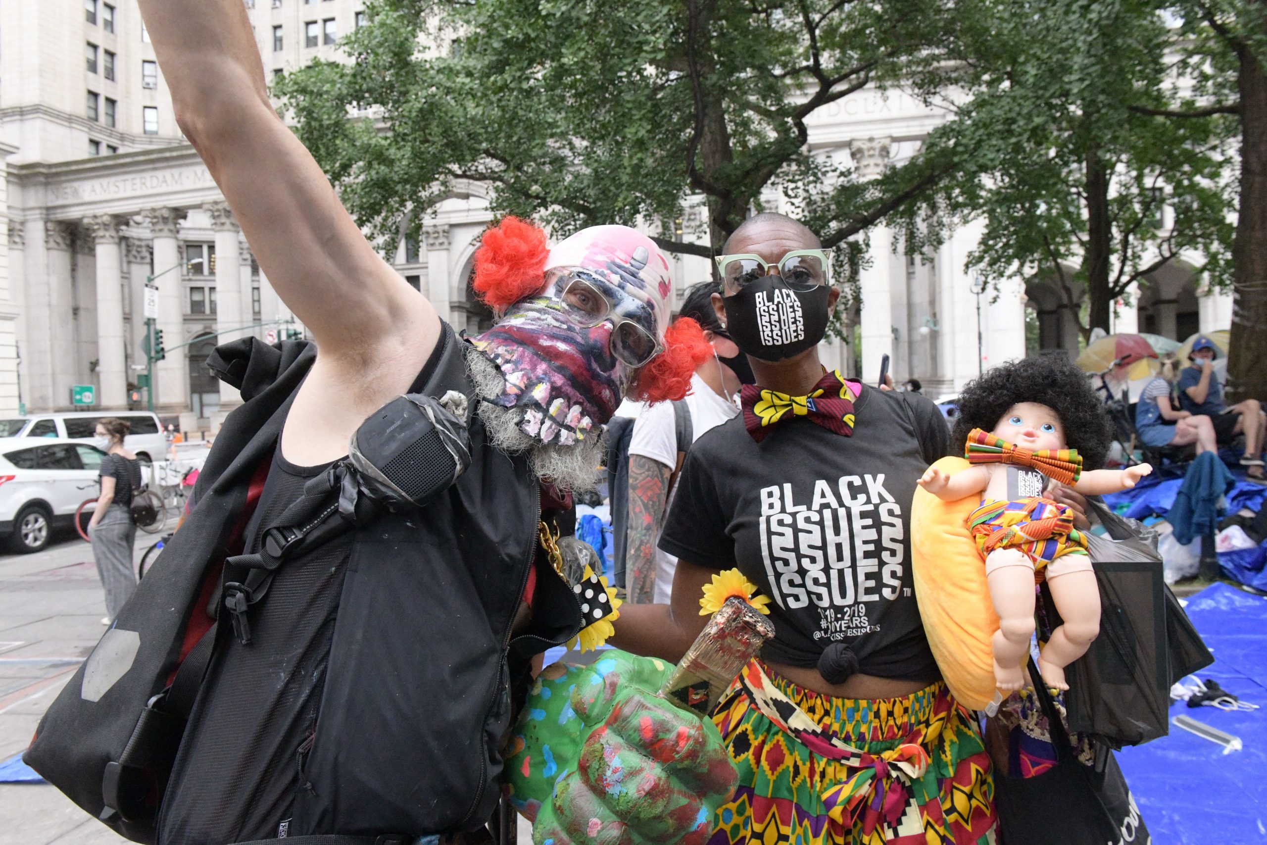 City Hall Park protesters keep vigil as NYC budget deal vote looms 7