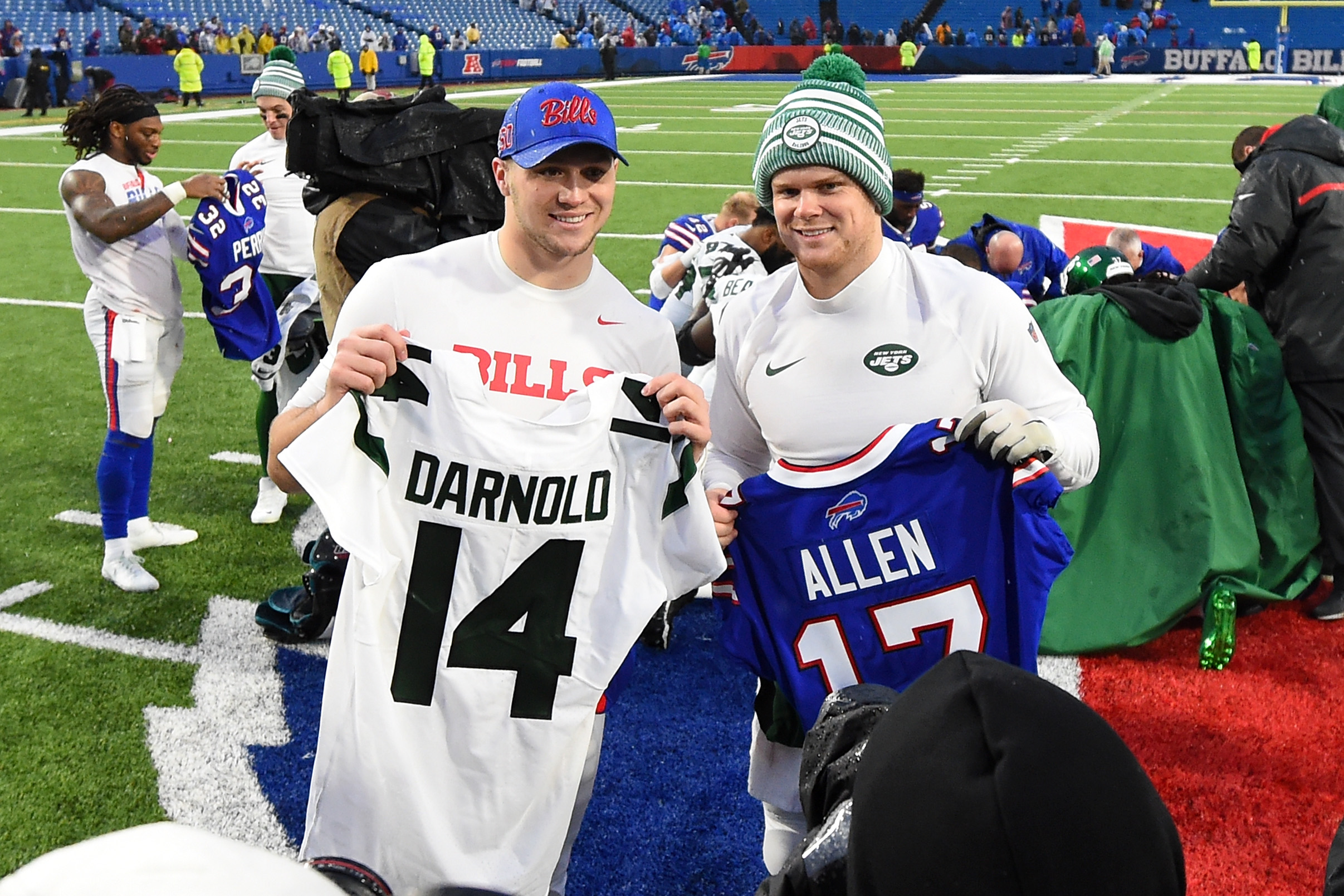 Josh Allen, Sam Darnold, NFL