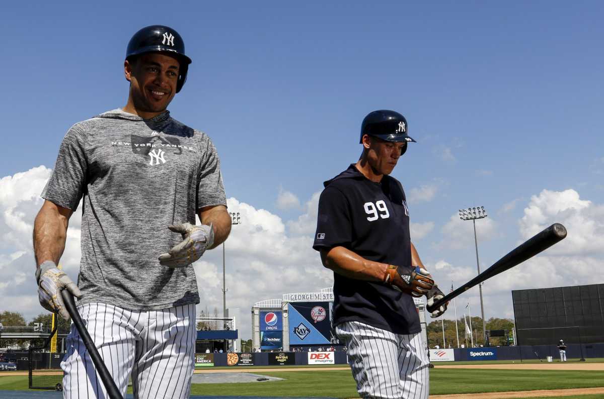 Giancarlo Stanton, Aaron Judge