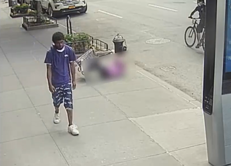 woman hits head on hydrant