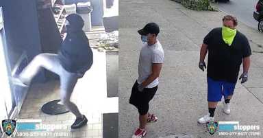68 pct criminal miscief bagel shop