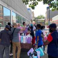 Brooklyn broadcaster feeds the homeless in Harlem as latest charity mission 8