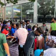 Brooklyn broadcaster feeds the homeless in Harlem as latest charity mission 7