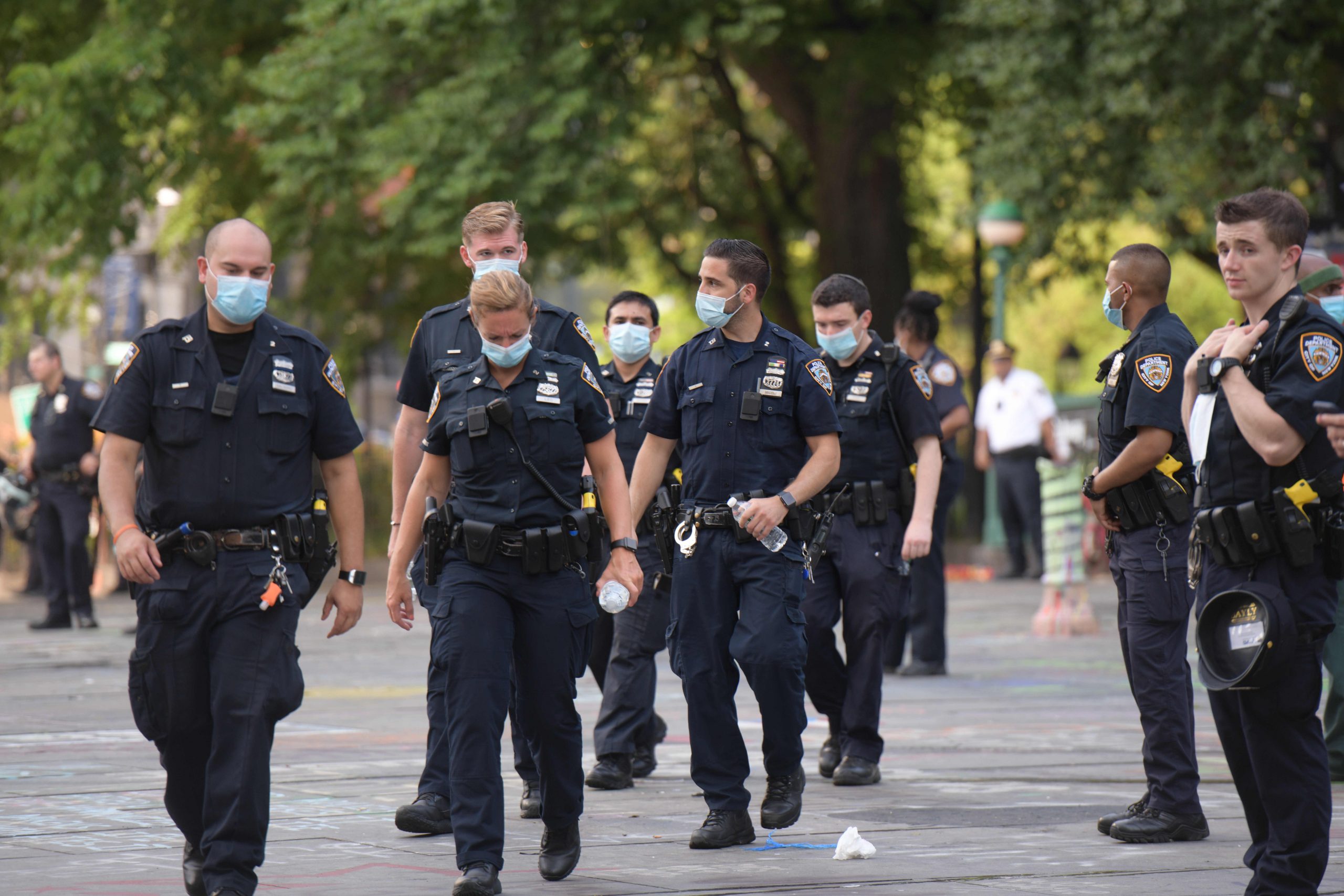 Cops break up #OccupyCityHall encampment, seven arrested after scuffles 2