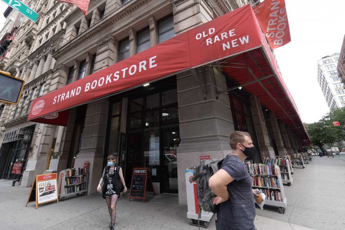 Strand Bookstore, a fixture and landmark on Broadway in the East Village.
