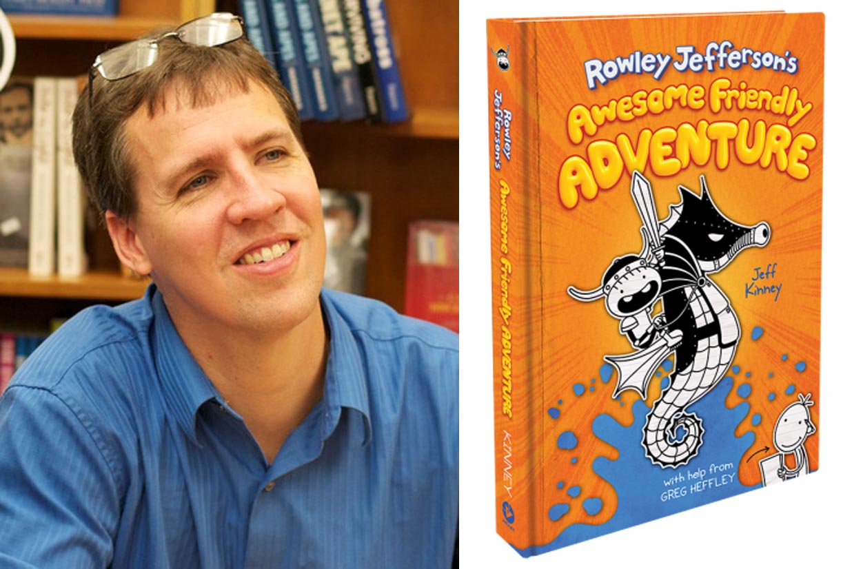 Diary of a Wimpy Kid' author to promote new book at New York City