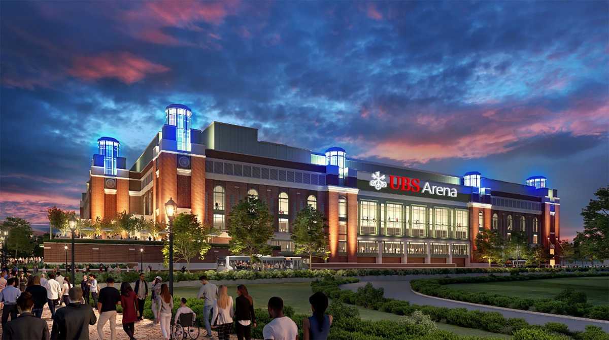 new Belmont Park Arena
