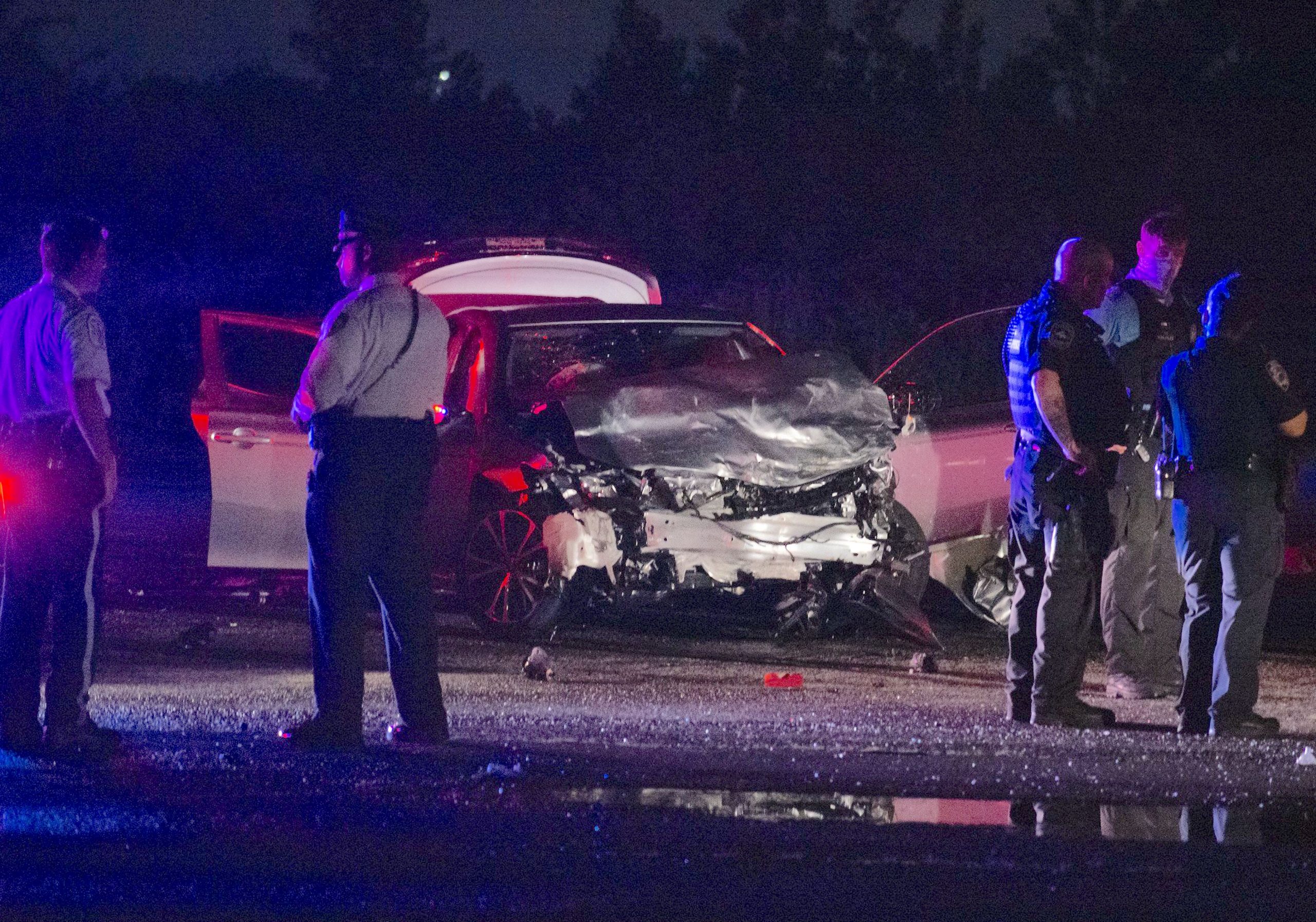 Highspeed crash at Brooklyn's Floyd Field leaves three youths