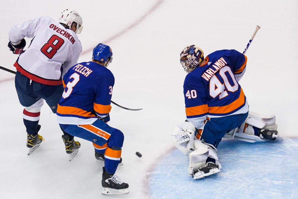 NHL: Stanley Cup Playoffs-Washington Capitals at New York Islanders