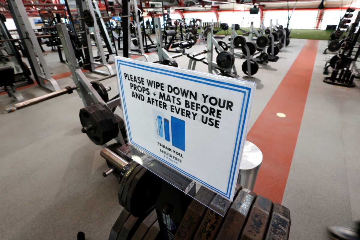 New York’s Chelsea Fitness prepares to reopen after Governor Andrew Cuomo allowed fitness industry to resume operations in New York