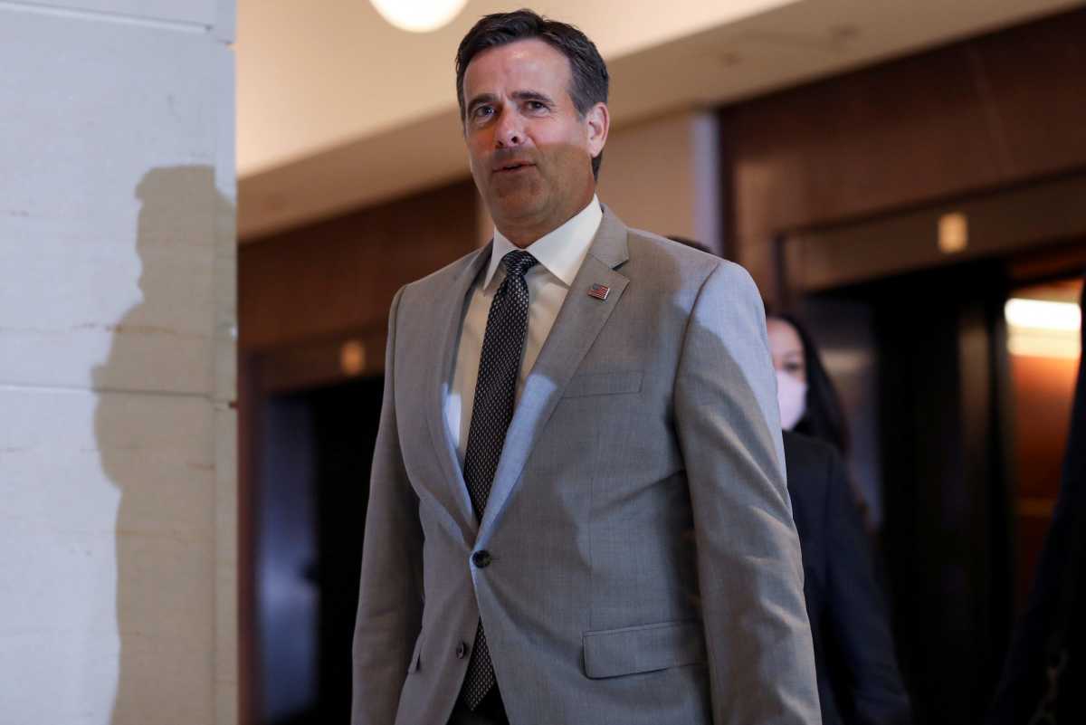 FILE PHOTO: U.S. intelligence community leaders brief Congress on reports Russia paid Taliban bounties to kill U.S. soldiers in Afghanistan, on Capitol Hill in Washington
