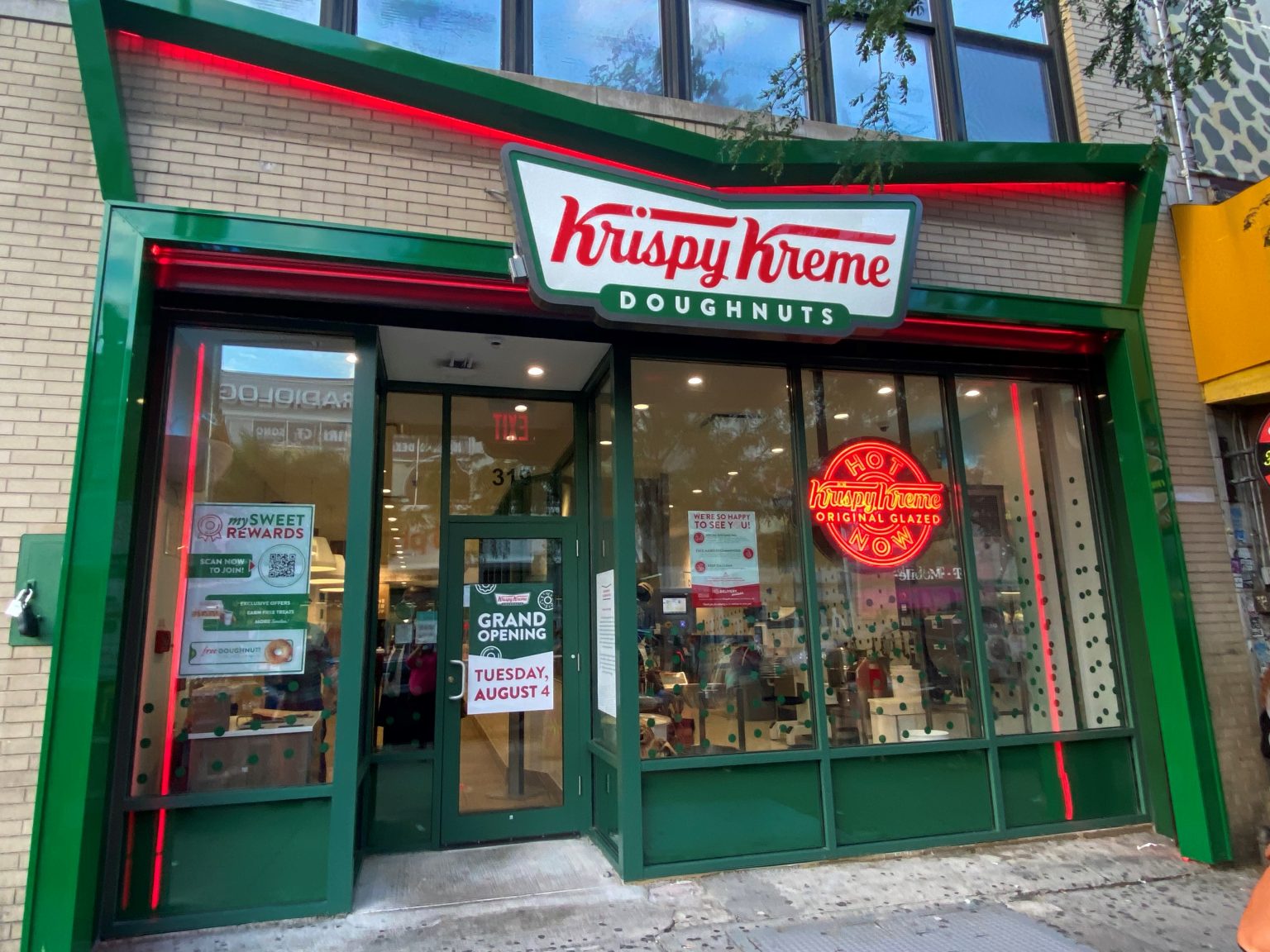Krispy Kreme opens newest New York City location at historic Harlem