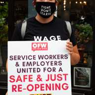 New York City restaurant workers and owners join call for change and equity in the industry 4