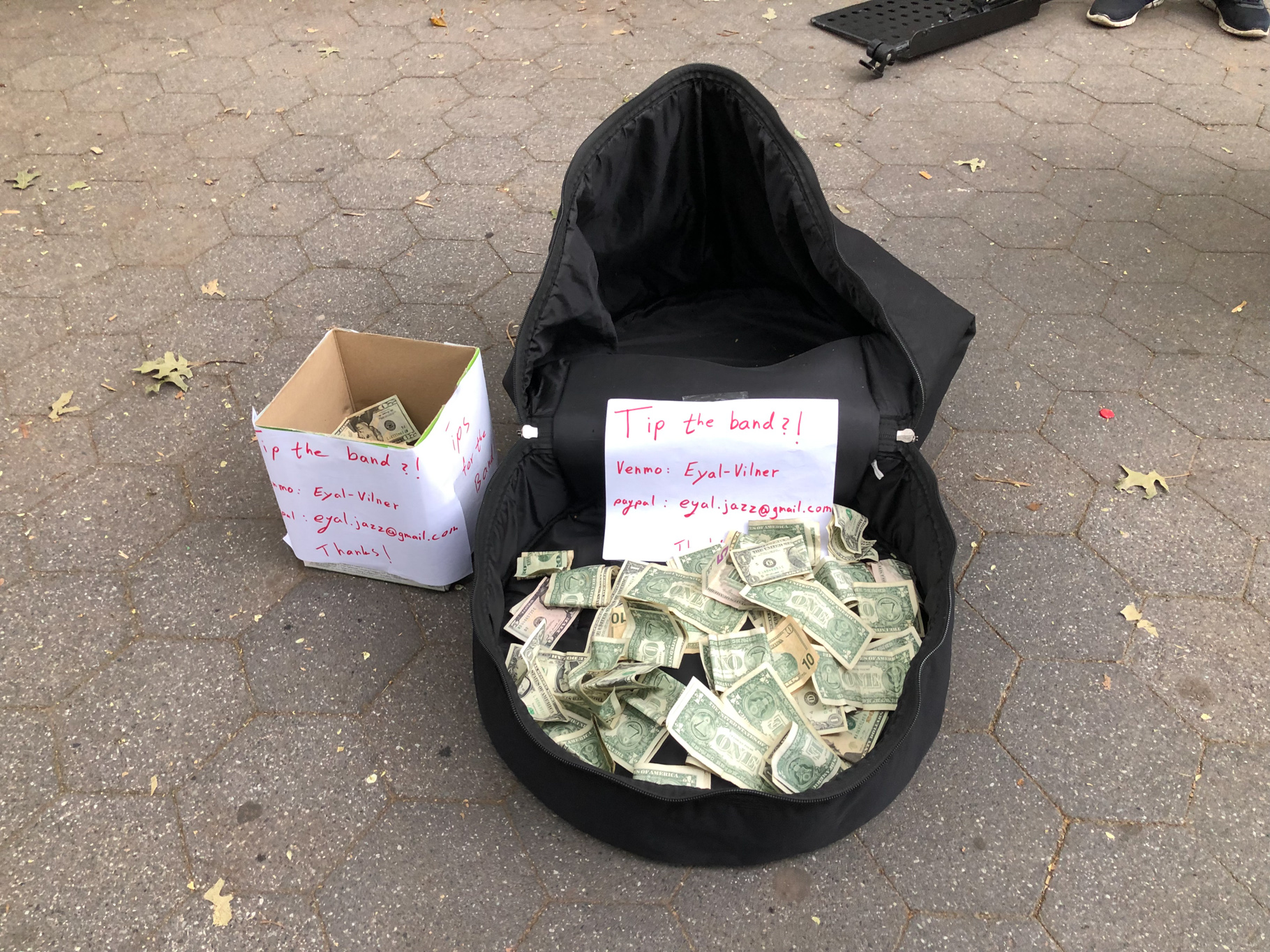 Big band makes 'impromptu' performance at Washington Square Park 2