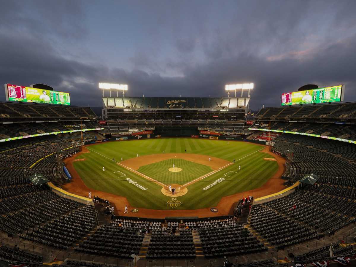 MLB: Los Angeles Angels at Oakland Athletics