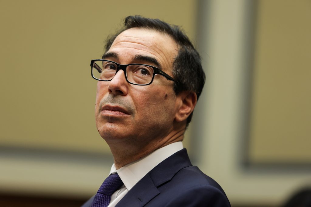 U.S. Treasury Secretary Mnuchin testifies before House Select Subcommittee on the Coronavirus Crisis