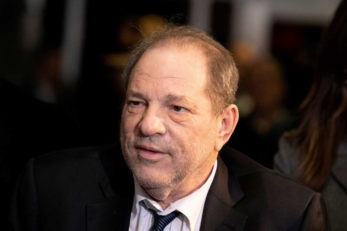 FILE PHOTO – Harvey Weinstein departs New York Criminal Court in New York