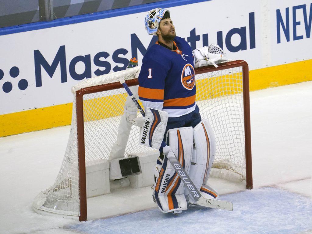 NHL: Stanley Cup Playoffs-Philadelphia Flyers at New York Islanders