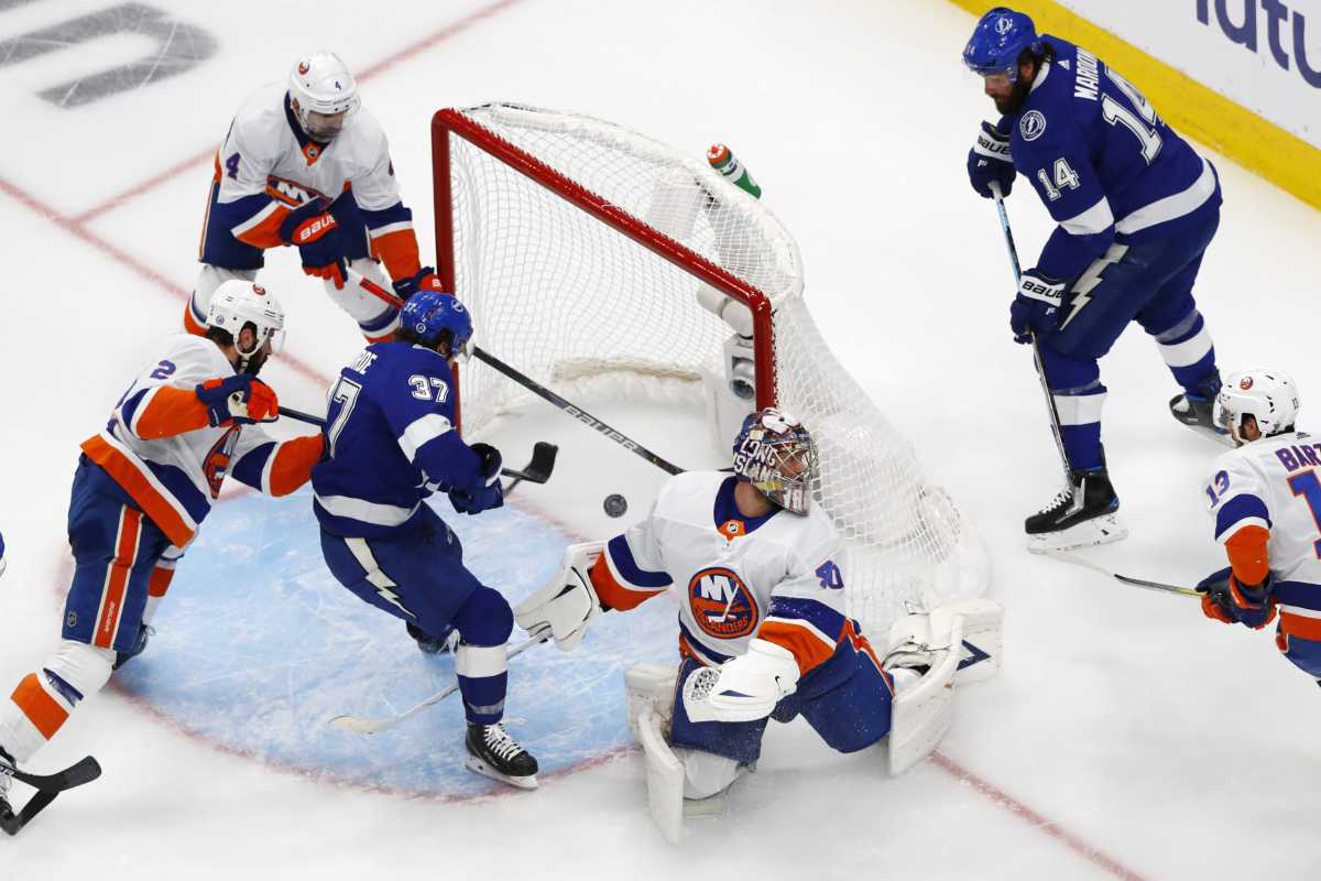 NHL: Stanley Cup Playoffs-New York Islanders at Tampa Bay Lightning