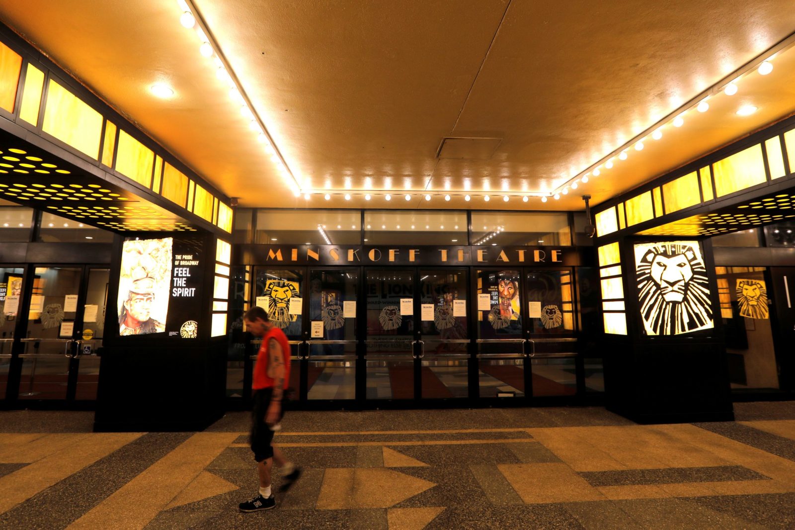 Broadway theaters to remain offlimits to audiences through May 2021