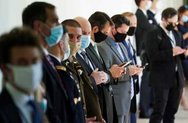 FILE PHOTO: U.S. President Trump holds coronavirus response event in the Rose Garden at the White House in Washington