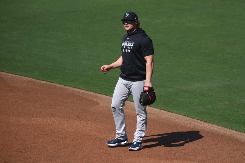 MLB: ALDS-Yankees Workouts