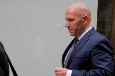 FILE PHOTO: U.S. businessman David Correia departs after his arraignment at the United States Courthouse in the Manhattan borough of New York City