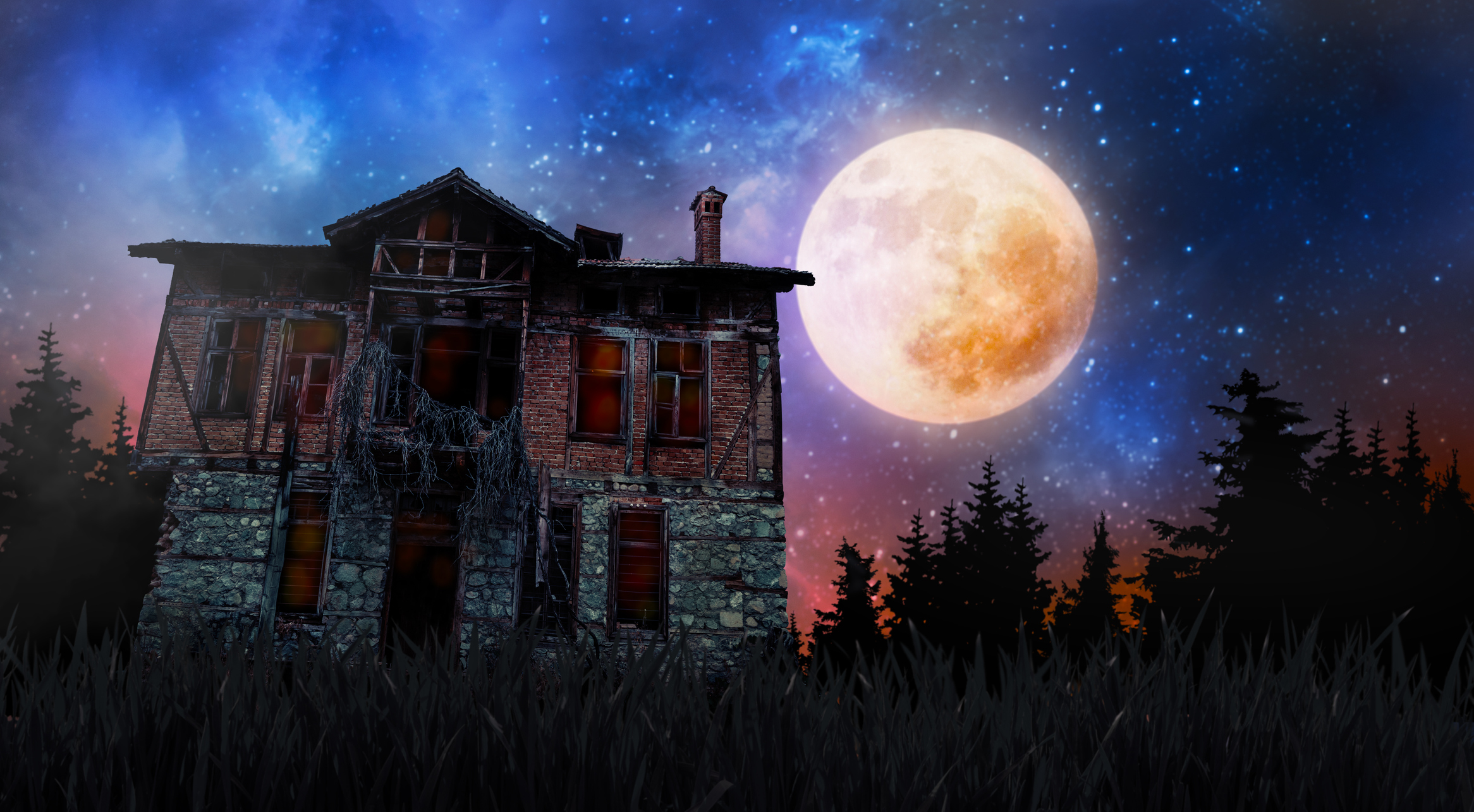 Halloween spooky house munimoro.gob.pe