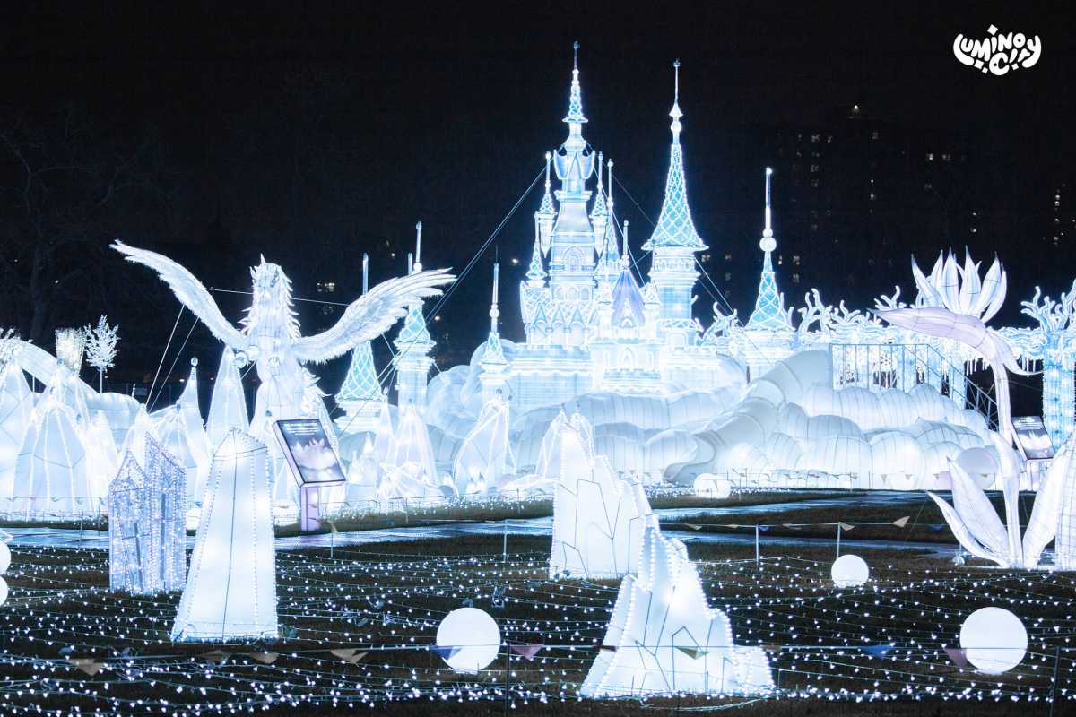 The Frozen Field. Photo- Yunkai. Courtesy LuminoCity Festival