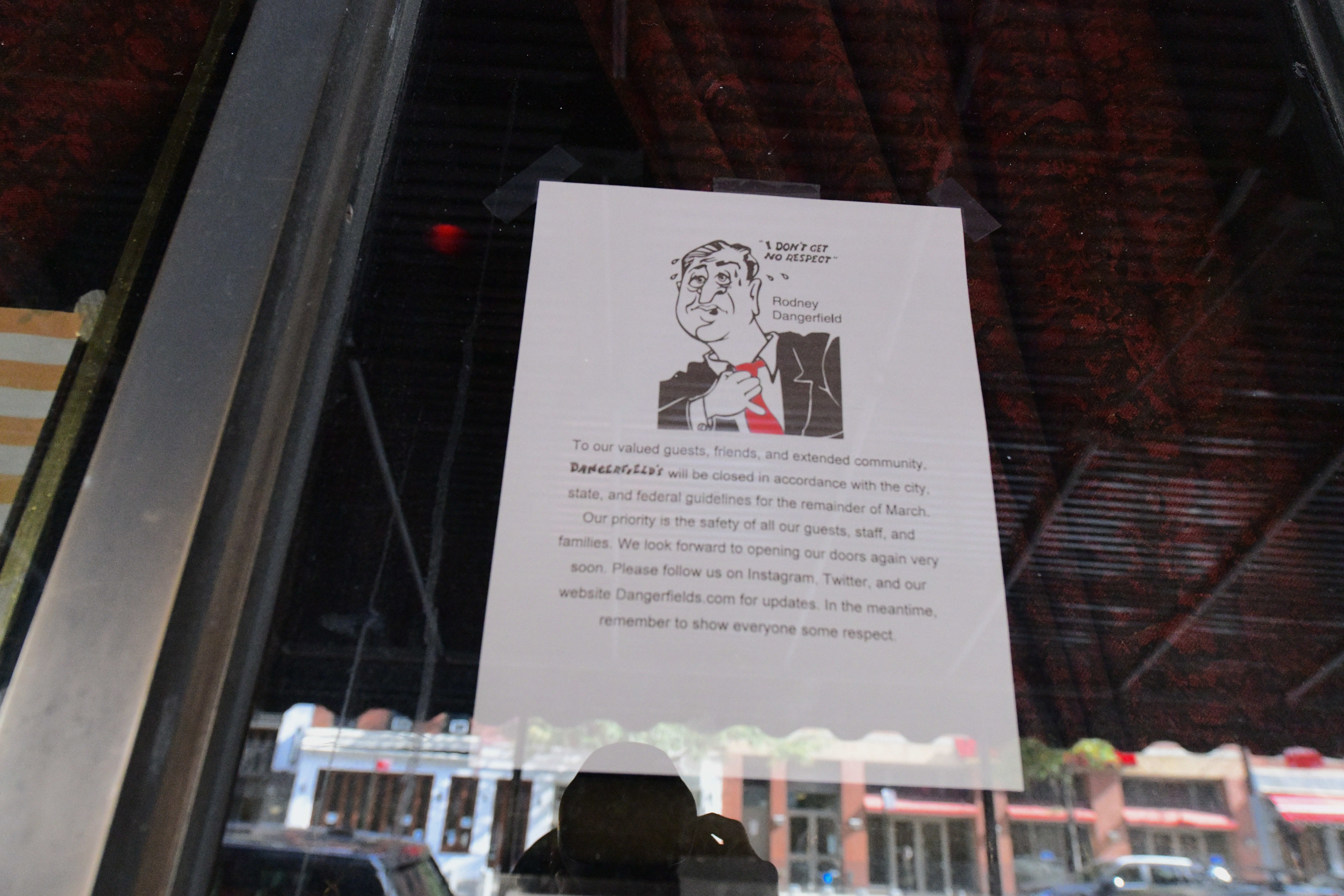 Dangerfield’s comedy club closure is another troubling sign for New