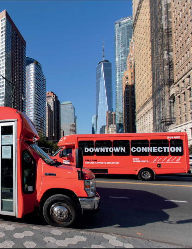 Downtown Connection Bus has new look and more COVID protections amNewYork