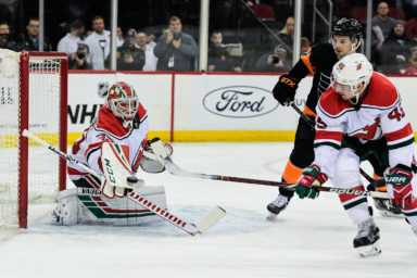 NHL: Philadelphia Flyers at New Jersey Devils