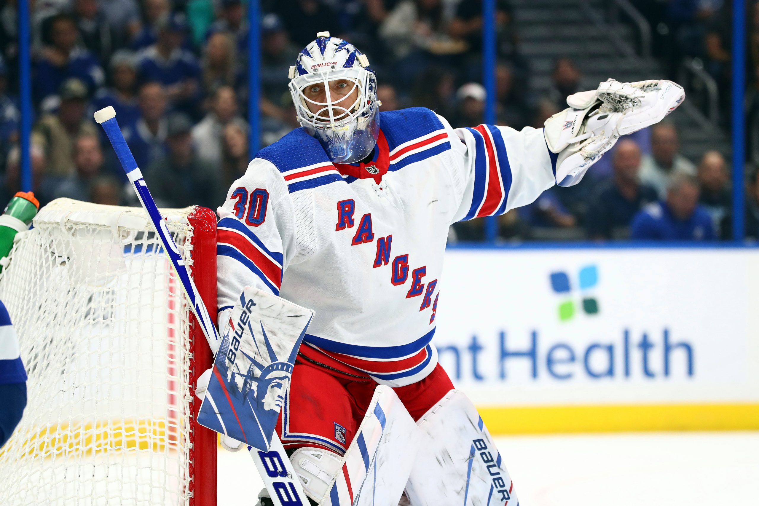 NHLPA Henrik Lundqvist #30 New York Rangers 2021 Retirement Souvenir H –  Inglasco Inc.