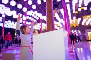 Holiday lights and magic at Brookfield Place, World Trade Center 3