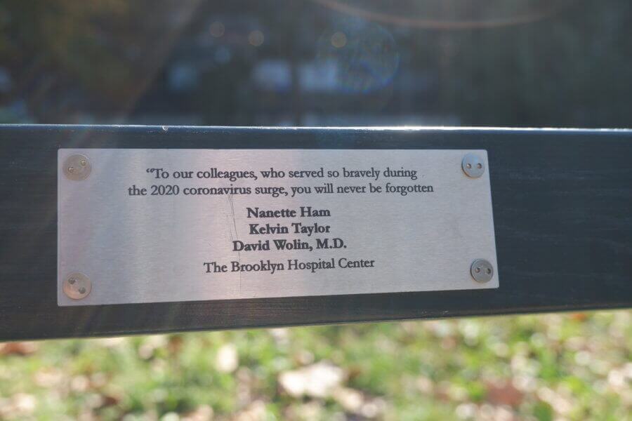 Brooklyn park pays homage to healthcare workers lost during the pandemic 3
