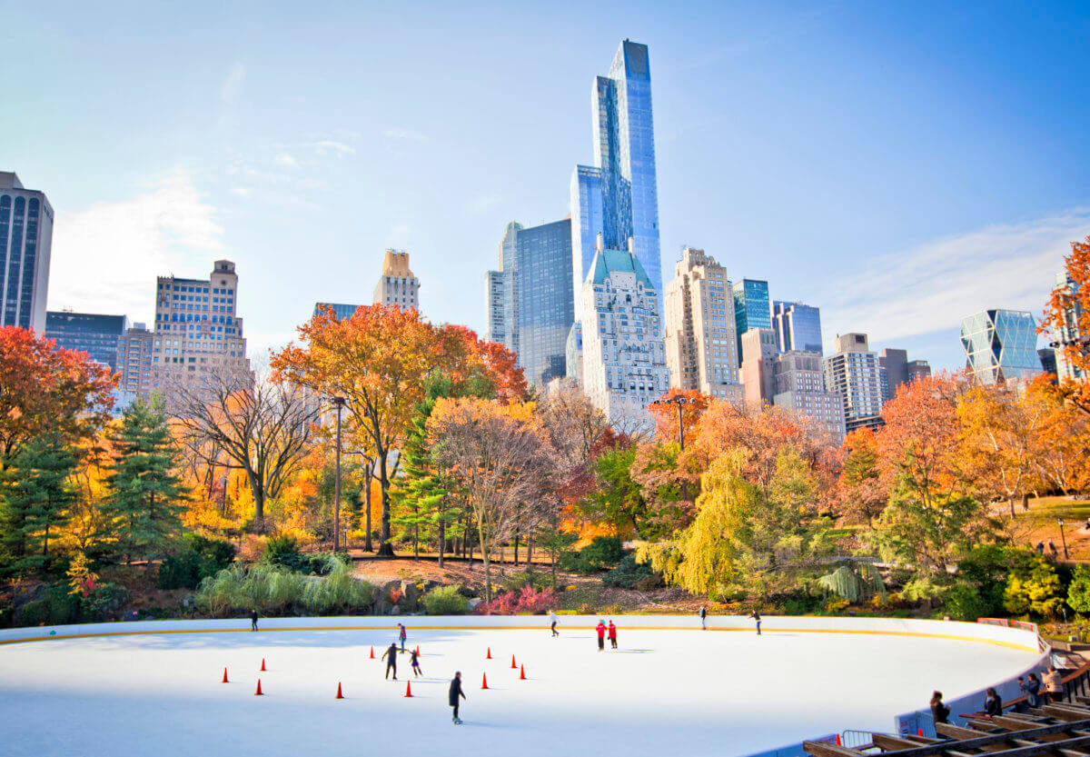 Here are some of the best ice skating rinks in New York City for