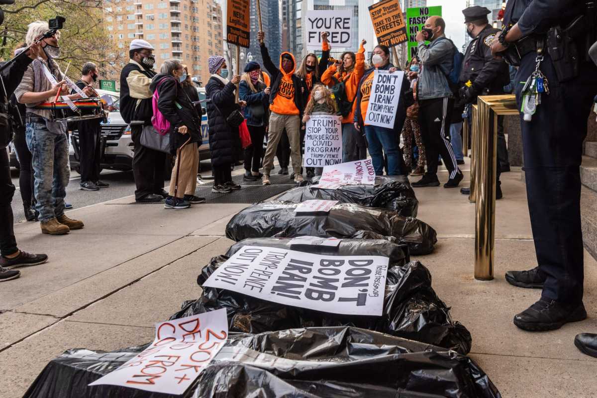 NY: Protestors Furious Over Trump Not Conceding the Election