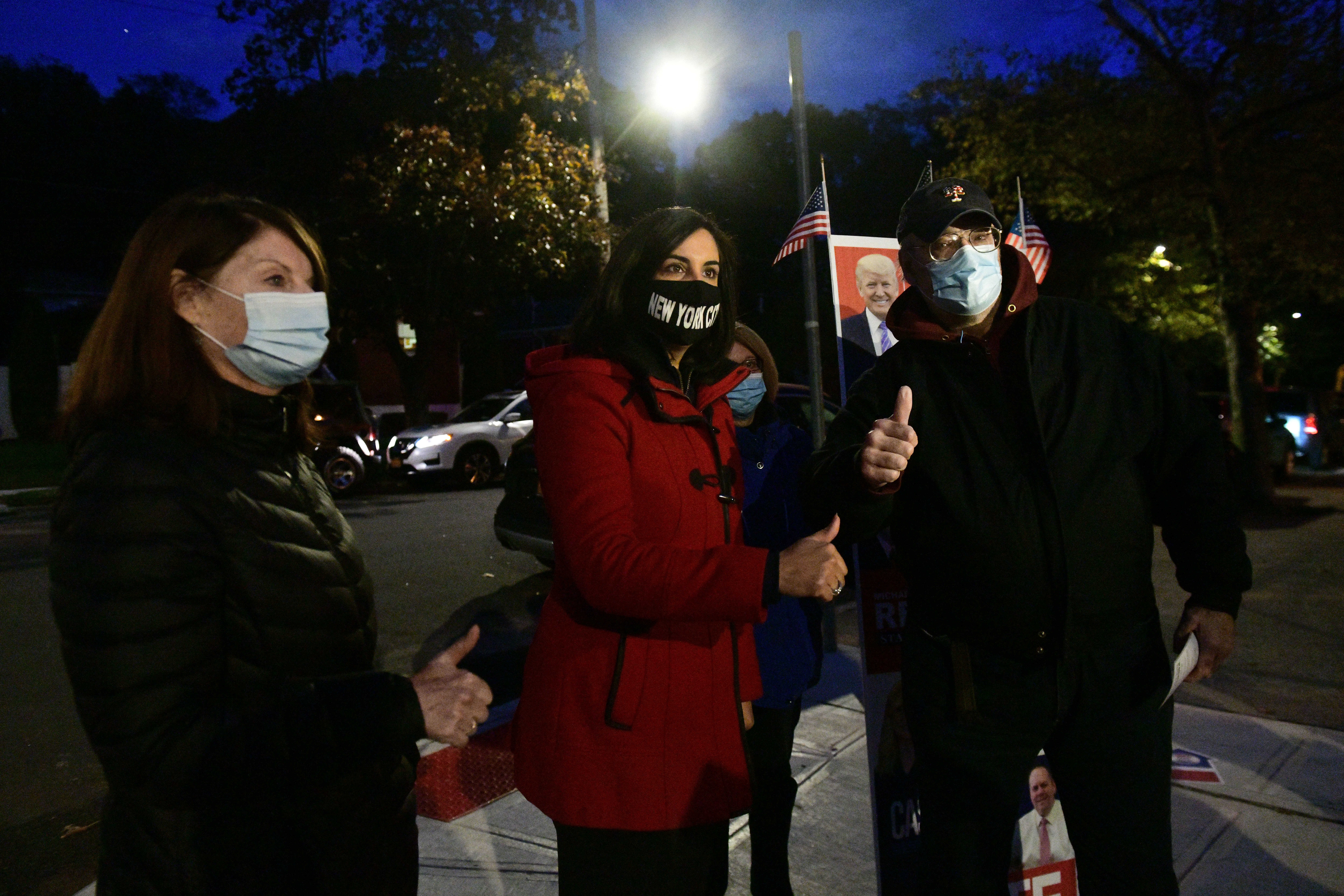 Malliotakis marches into the election night fight 2