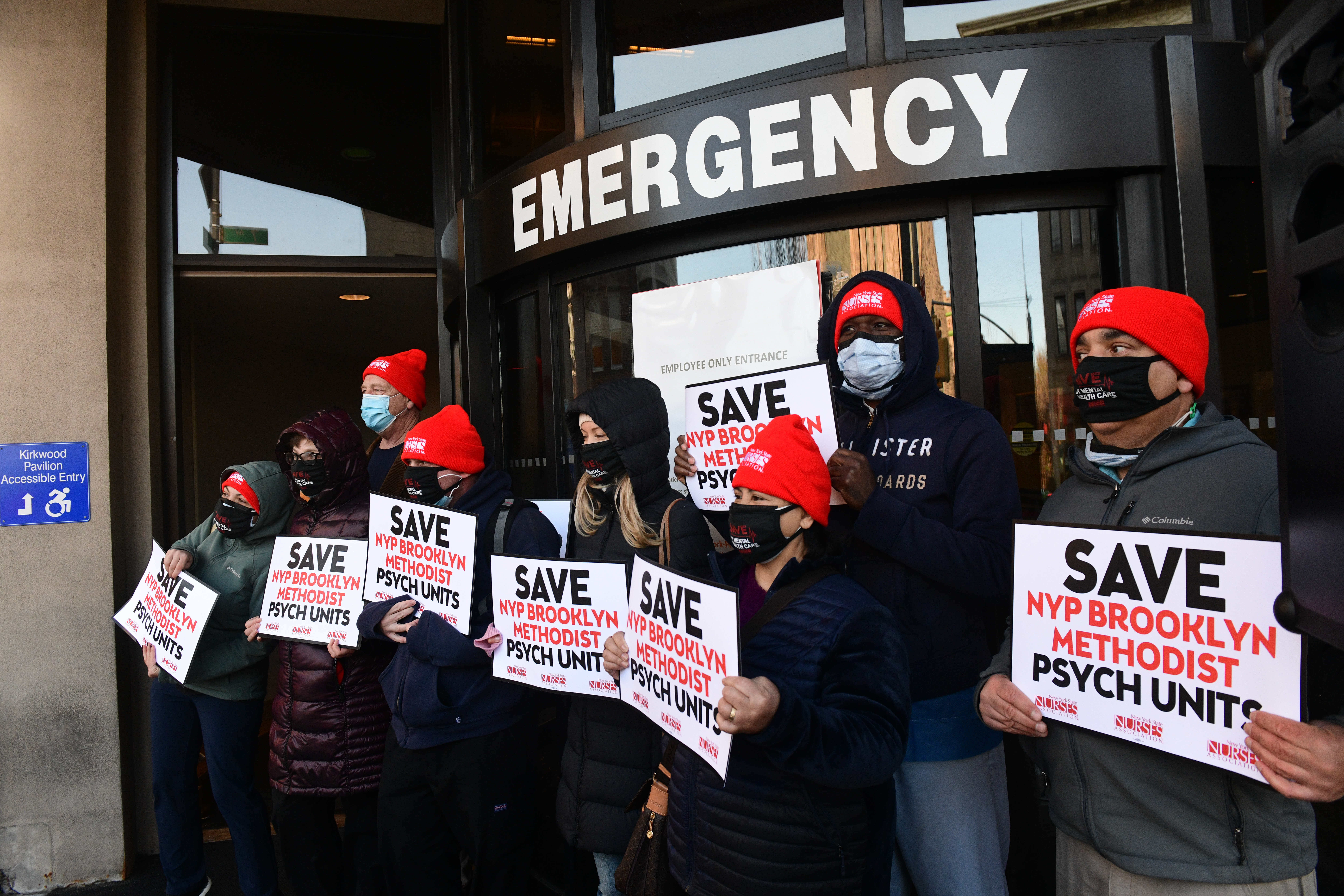 Nurses push NewYork-Presbyterian to restore psychiatric services at Brooklyn Methodist Hospital