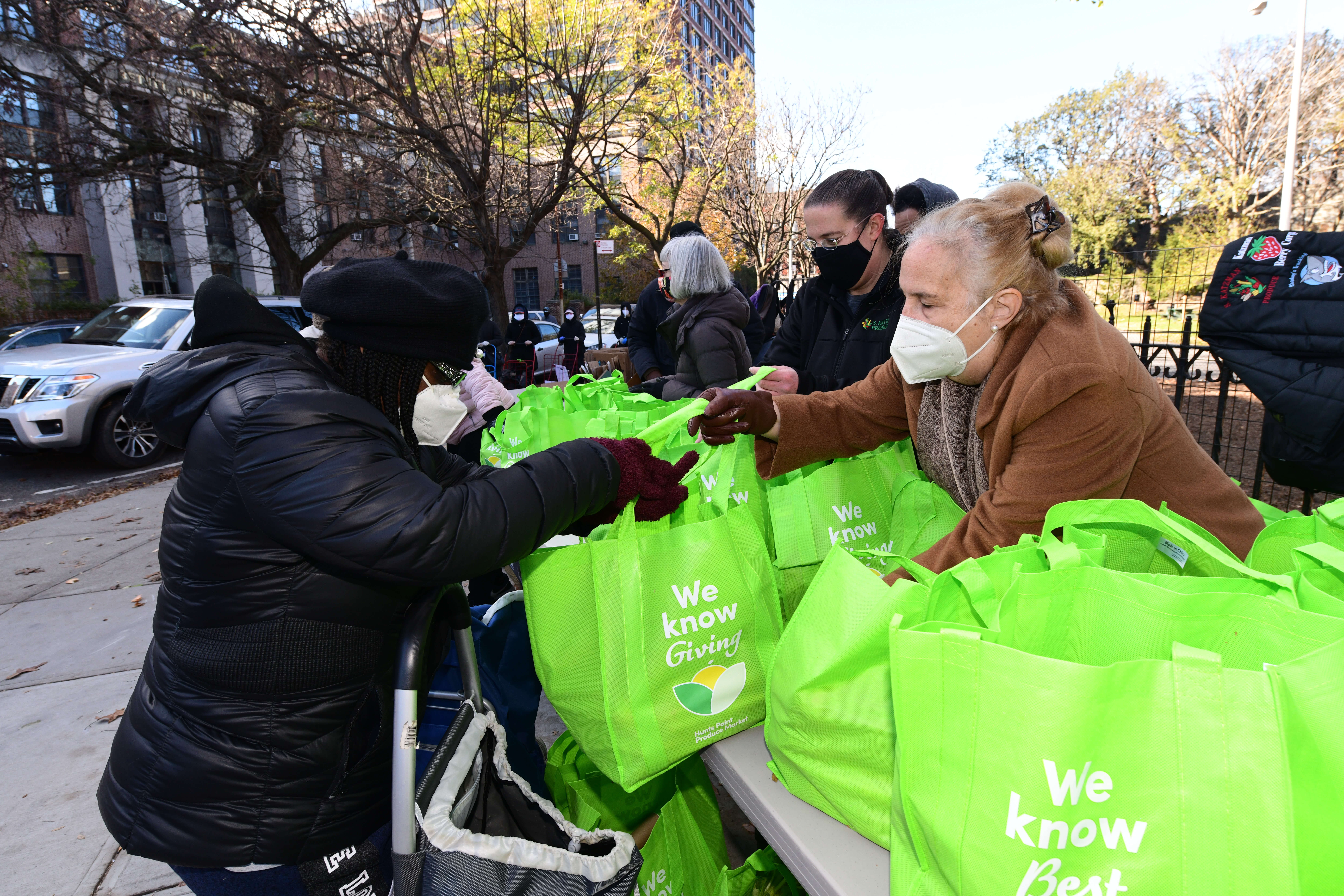Thanksgiving donations from Brewer, Hunts Point Market help families have a full holiday 4