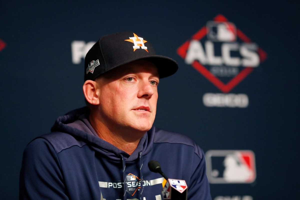 AJ Hinch Astros