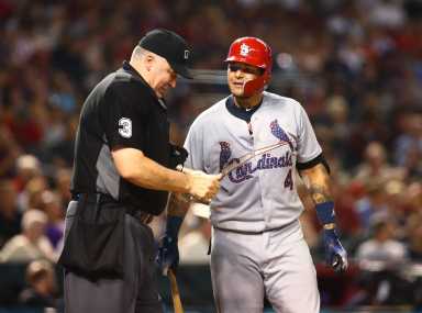 Yadier Molina Mets Yankees